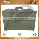 PP Laminated Jute Shopping Bag With Jute Handle & With One Color Print Two Side thumbnail-4