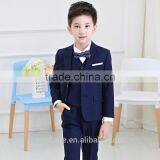 Custom Made High Class All Black Trendy Kids Tuxedo Suit Business Suits for Children thumbnail-4