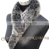 CX-S-84B Good Quality Fox Fur Scarf / Fashion Fox Fur Cheap Scarf For Warming Or Beautiful