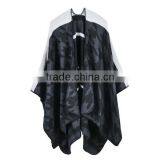 Wholesale China Factory Price Female Scarf Sewing Brim Grid Design Imitated Cashmere Material Women Shawl thumbnail-6
