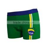 Brazil National Flag Print Mens Boxer Underwear thumbnail-2