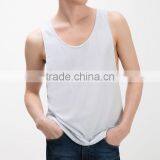 Casual Plain Organic Cotton Tank Tops Wholesale