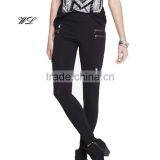 Women Double Zipper Military Cargo Legging Super Stretch Pant thumbnail-1