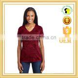 Drifit Camo t Shirt, Polyester V-Neck Short Sleeve t Shirt thumbnail-1