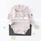 5pcs/lot Girls Long Sleeve Cotton Heart Print Ruffles Rompers Toddler Girl Clothing Kids Girls Romper Baby Jumpsuit thumbnail-3