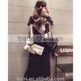 New Women Fashion Warm Plaid Scarf Female Fringed Woolen Shawl Cashmere 3 Colors thumbnail-2