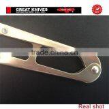 Wholesale Golden Eagle Yarn Scissors Golden Handle 12+1 Thread Cutter With the Best Quality thumbnail-3