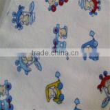 Combed 20*10 40*42 Printed Flannel Baby Clothing Fabric thumbnail-1