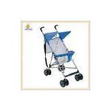 Small Volume Baby Buggy Strollers Rear Wheels With Brakes