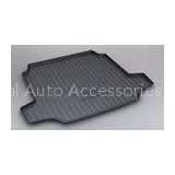 3D TPO Fitted Automotive Trunk Carpet Black For Peugeot 408 2014