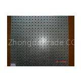Ceiling Decorative Stainless Steel Perforated Sheet Silver / Green