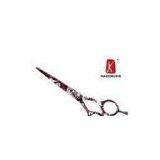 Professional SUS440C Japanese Leopard Print Hairdressing Scissors Tools 5.0 Mirror Polish thumbnail-1