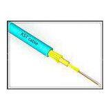 Indoor Outdoor Unitube Fiber Optic Cable Blue Fiber Optic Single Mode Cable