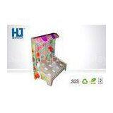 Advertising Paper Cardboard Standee , Cardboard Counter Display Box for Beverages