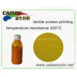Golden Yellow Pigment Paste for Textile Printing, Shanghai Caison Water Based Pigment Paste