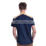 T-MSS535 China Factory Mens Double Collar Contrast Color New Style Shirt thumbnail-2