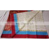 Women's Designer Wedding Wear Red Border Handmade Kanjeevaram Banarasi Silk Bridal Saree Party Wear Dress thumbnail-5