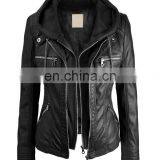 Women Sexy Leather Jacket,leather Jacket for Women thumbnail-1