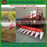 Good Price High Quality Pepper/ Soybean /sesame/wheat/rice/corn Reaper Harvester Harvesting Machine for Sale thumbnail-6
