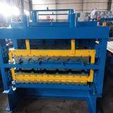 2019 Metal Roof Panel Sheet Triple Layer Roll Forming Machine for Sale thumbnail-2