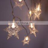 Hot LED Indoor Outdoor Snowflake Decoration 2AA Battery Fairy String Light For Party Room Decoration