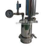 BHO 90 gr Extractor Dewax Column Passive Closed Loop Extractor With Splatter Platter thumbnail-5