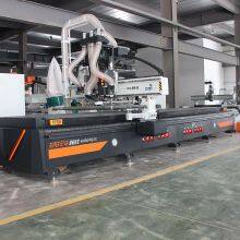 Double Table Panel Processing CNC Router China Cnc Wood Turning Lathe Wood CNC Router thumbnail-3