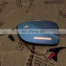 Panoramic Rear View Blue Mirror Glass Led Turn Signal Heating Blind Spot Monitor for Nissan Patrol 2014-2018,2pcs thumbnail-4