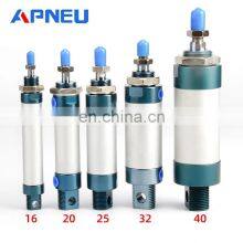 Pneumatic Cylinder Mini Cylinders MAL SC TN Mini 16 20 25 32mm Bore 25/50/75/100/200/300/400 Stroke Pneumatic Air Cylinder thumbnail-3