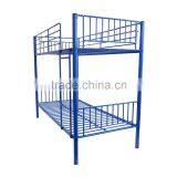 2 Person 2x 3FT Single Size Black Silver Metal Bunk Bed Frame thumbnail-5