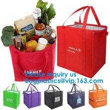 Polyester Wholesale Insulated Ice Wine Collapsible Ice Cream Lined Dry Lunch Aluminum Thermal Cooler Bag, Bagease thumbnail-3