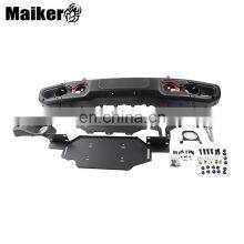 Steel 10th Anniversary Front Bumper For Jeep Wrangler JL Accessories Corner Sensor Hole Open Bumper thumbnail-2