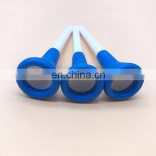 50 Pieces Acceptable Ready to Ship Random Color 83 mm Double Layers Soft Head Plastic Golf Tee thumbnail-2