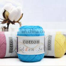 Sustainable Blended Cotton Baby Handkniting Crochet Yarn Baby Knitting Crochet Hand thumbnail-5