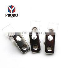 Fashion High Quality Metal Badge ID Bulldog Clip thumbnail-5