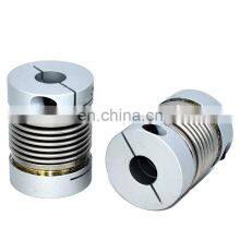 Metal Bellows Clamp Type Spring Flexible Shaft Coupling For Step Motor thumbnail-5