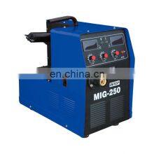 MIG-270I Igbt Mig Mag Semi-automatic Welding Inverter 15-20l/min 16.5-27.5v 50-270A 50/60HZ Blue 60% 85% Rated Duty Cycle thumbnail-1