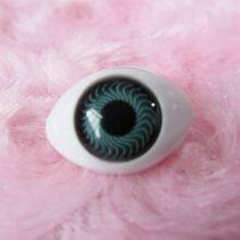 Toy Accessories Plastic Oval Doll Eyes Acrylic Fixed Eyes thumbnail-2