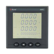 Acrel AC Smart Power Analyzer AMC96L-E4/KCSOE Three Phase LCD Display 4DI2DO RS485-Modbus/RTU Protocol