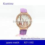 New Arrival Gift Watch With Beautiful Bezel Image Quarts Wrist Watches thumbnail-1