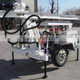 Hot Selling! High Efficient, Simple Operation HF120W Small Water Well Drilling Rig thumbnail-2