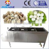Boiled Quail Egg Cooking and Peeling Egg Shell Machine With Sus304 Quail Egg Peeler