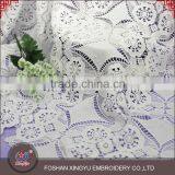 Sale High Quality Factory Water Soluble Micro Fiber Polyester Chemical Lace Fabric Decoration for Wedding Dress, Apparel thumbnail-3