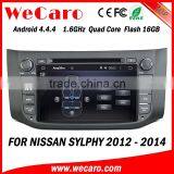 Wecaro WC-NU8053 Android 4.4.4 Car Dvd Player Touch Screen for Nissan Sylphy Car Audio WIFI 3G Mirror Link 2012 2013 2014 thumbnail-1