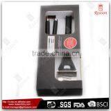 Soft To Touch Handle 2 Pieces BBQ Tool Set thumbnail-1