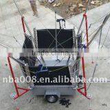 4 in 1 mobile bungee trampoline/jumping bungee/trampoline bed