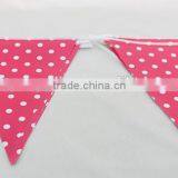 Professional Party Supplier Dotted Paper Flags for Baby Shower thumbnail-5