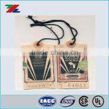 High Quality Low Price Garment Hang Paper Tag