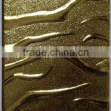 Multi Color Patterned Glass With Back Painting