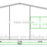 Light Steel Structure Prefabricated Dormitory/prefab House for Camp Armenia thumbnail-6